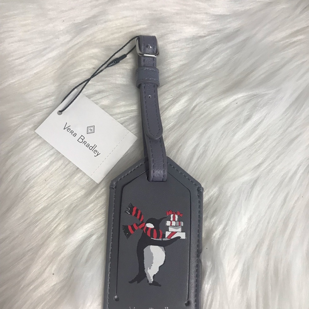 Vera Bradley Penguin Luggage Tag